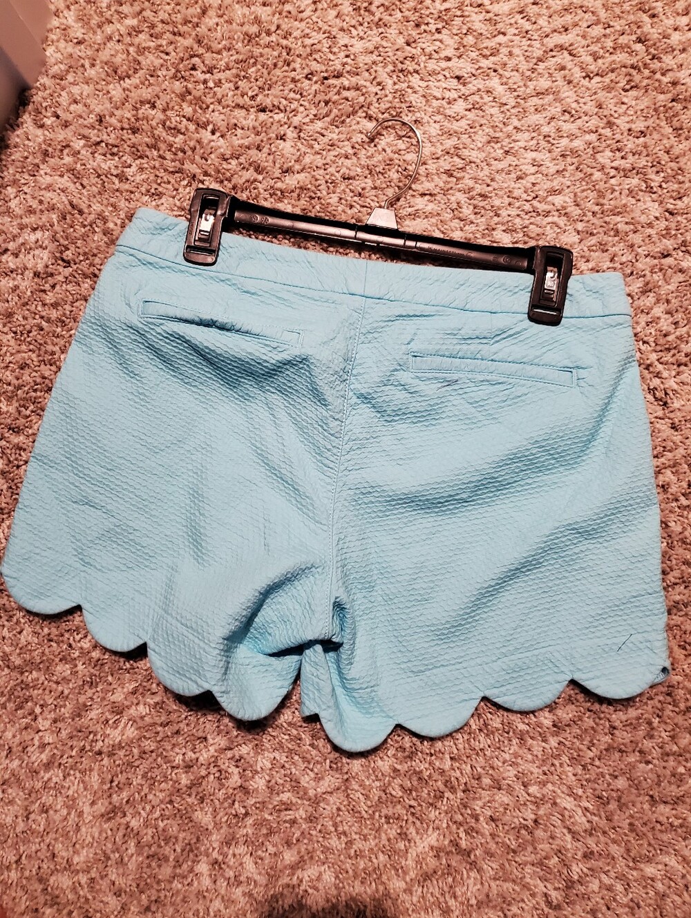 Lilly Pulitzer 5" Buttercup Scallop Hem Women's Shorts Sz 8 - Picture 7 of 7